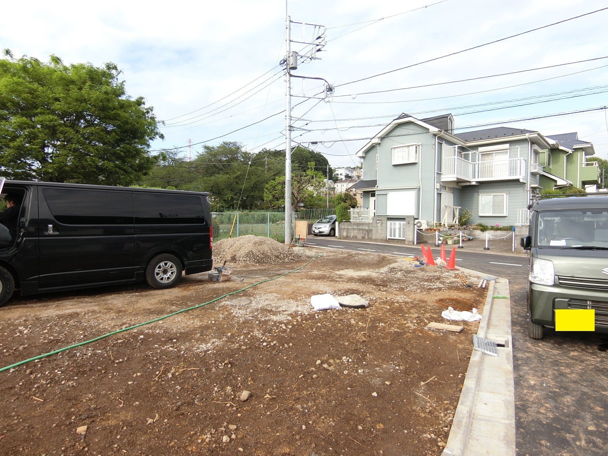 前面道路含む現地写真(2025年4月撮影)