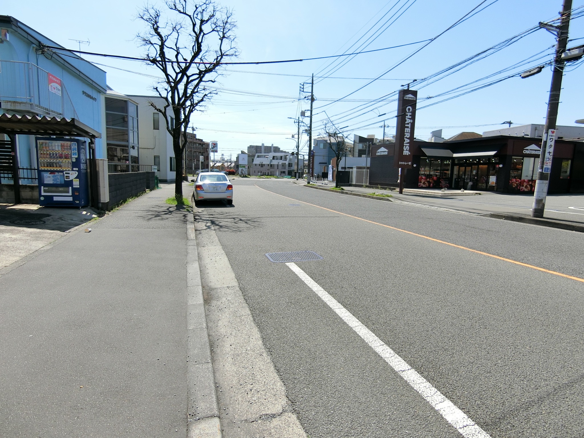 前面道路含む現地写真(2026年4月撮影)