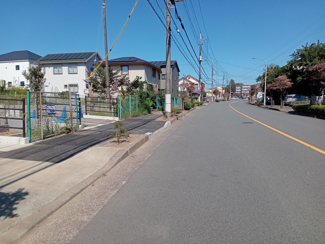 東側16ｍ道路(2026年10月撮影)